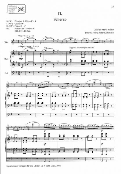 Widor Scherzo